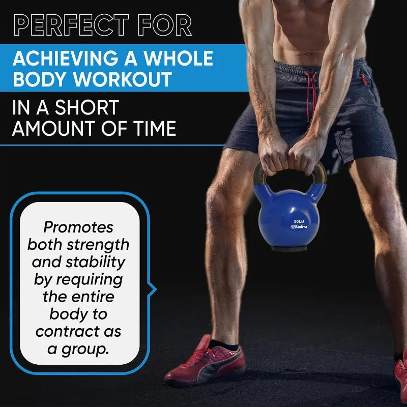 Professional Cast Iron Kettlebell Set – Home Strength Training