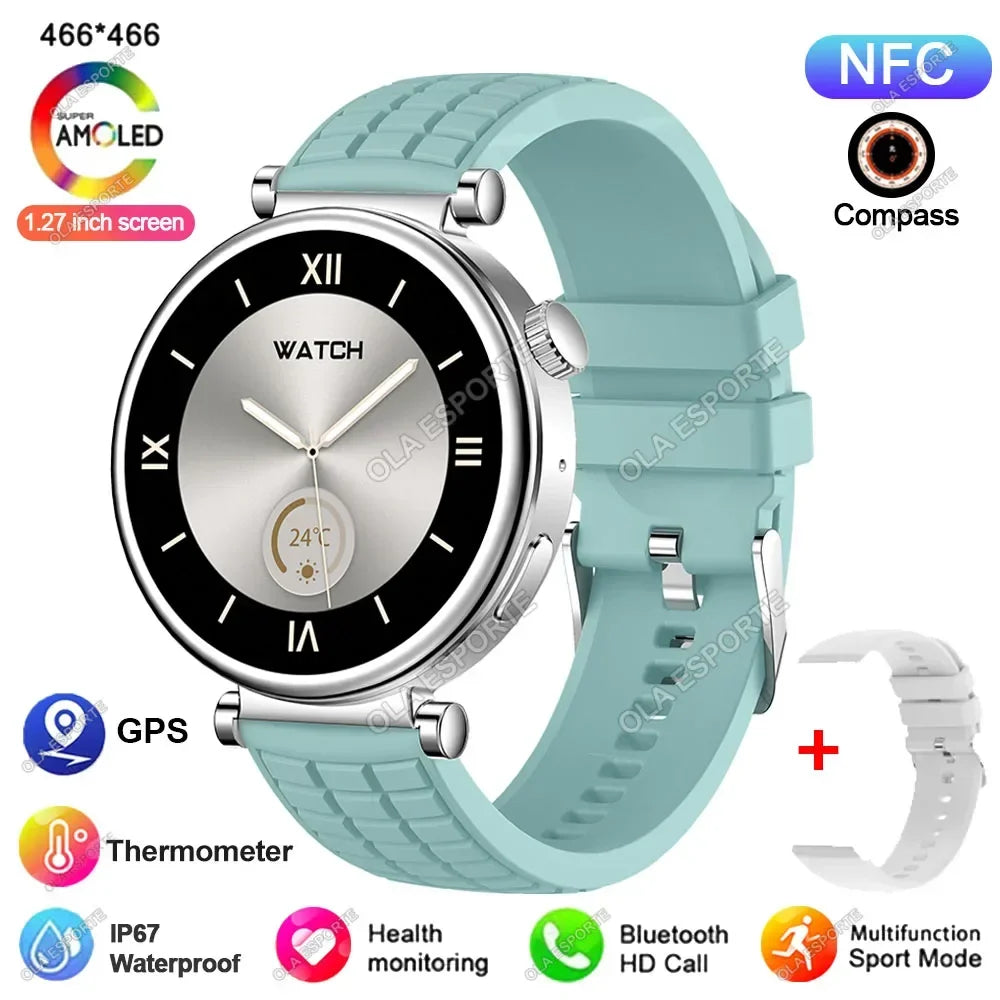 2024 NFC Smartwatch Women 1.27" AMOLED