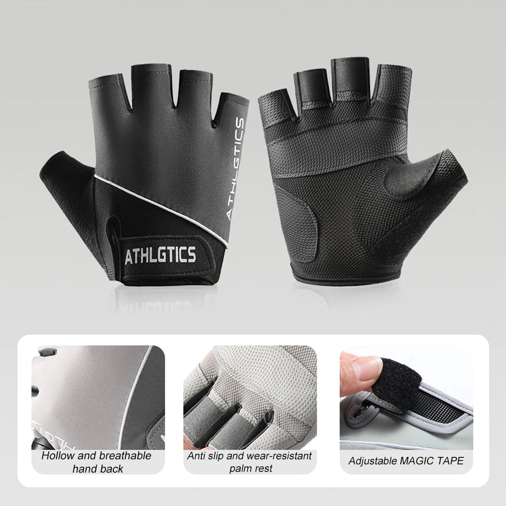Breathable Fingerless Fitness Gloves