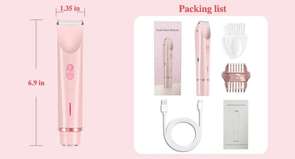 Painless Electric Hair Remover & Shaver for Women