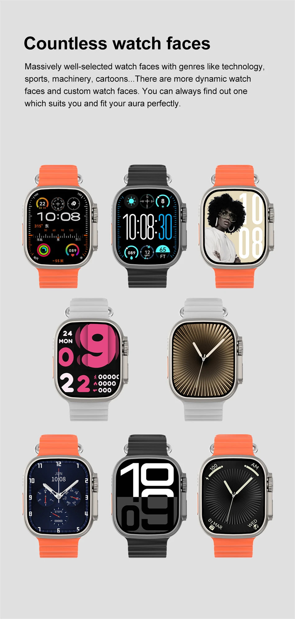 2025 DT Ultra 3 Pro Smartwatch with NFC & 32GB Memory