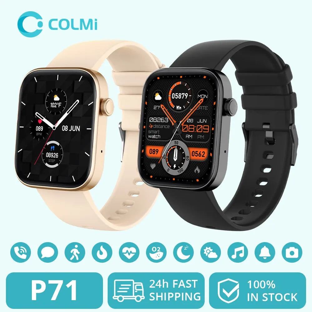 COLMI P71 Smartwatch Voice Call IP68