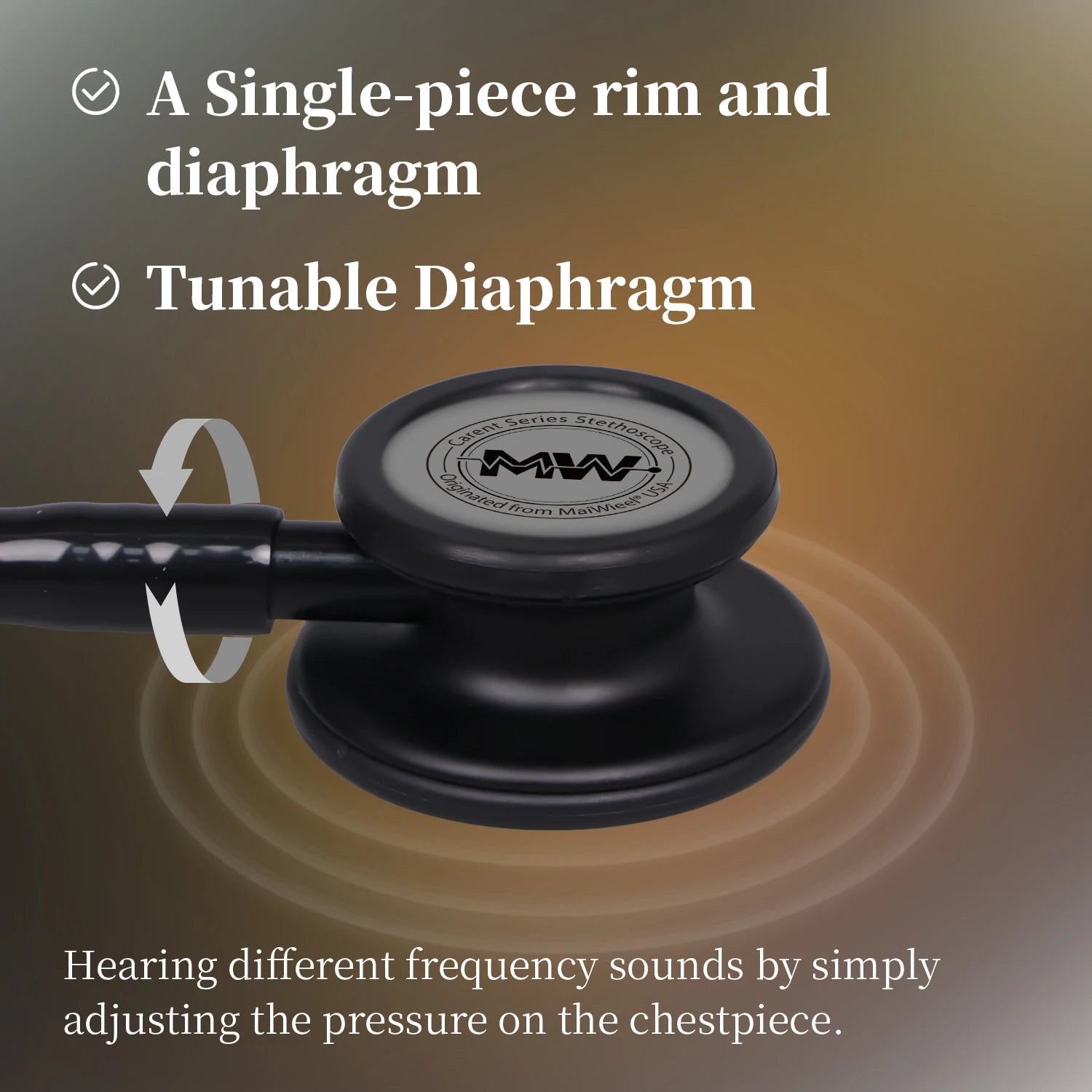 Professional Double-Sided Cardiology Stethoscope