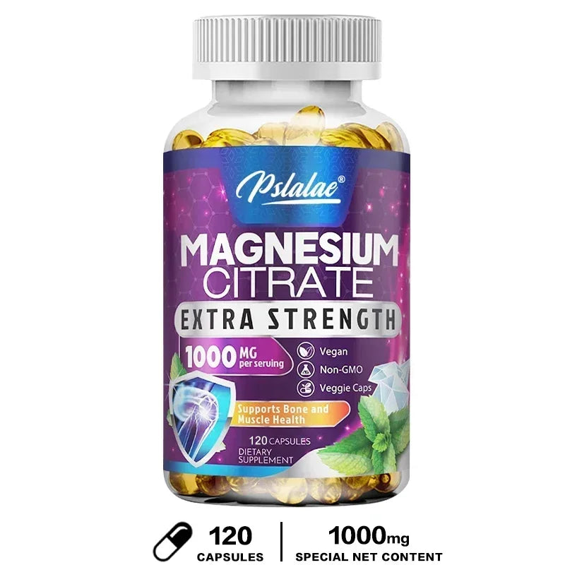 Magnesium Citrate – Muscle, Nerve & Heart Support