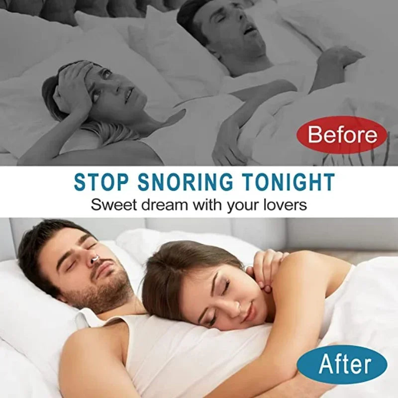 Magnetic Silicone Anti-Snoring Nose Clip