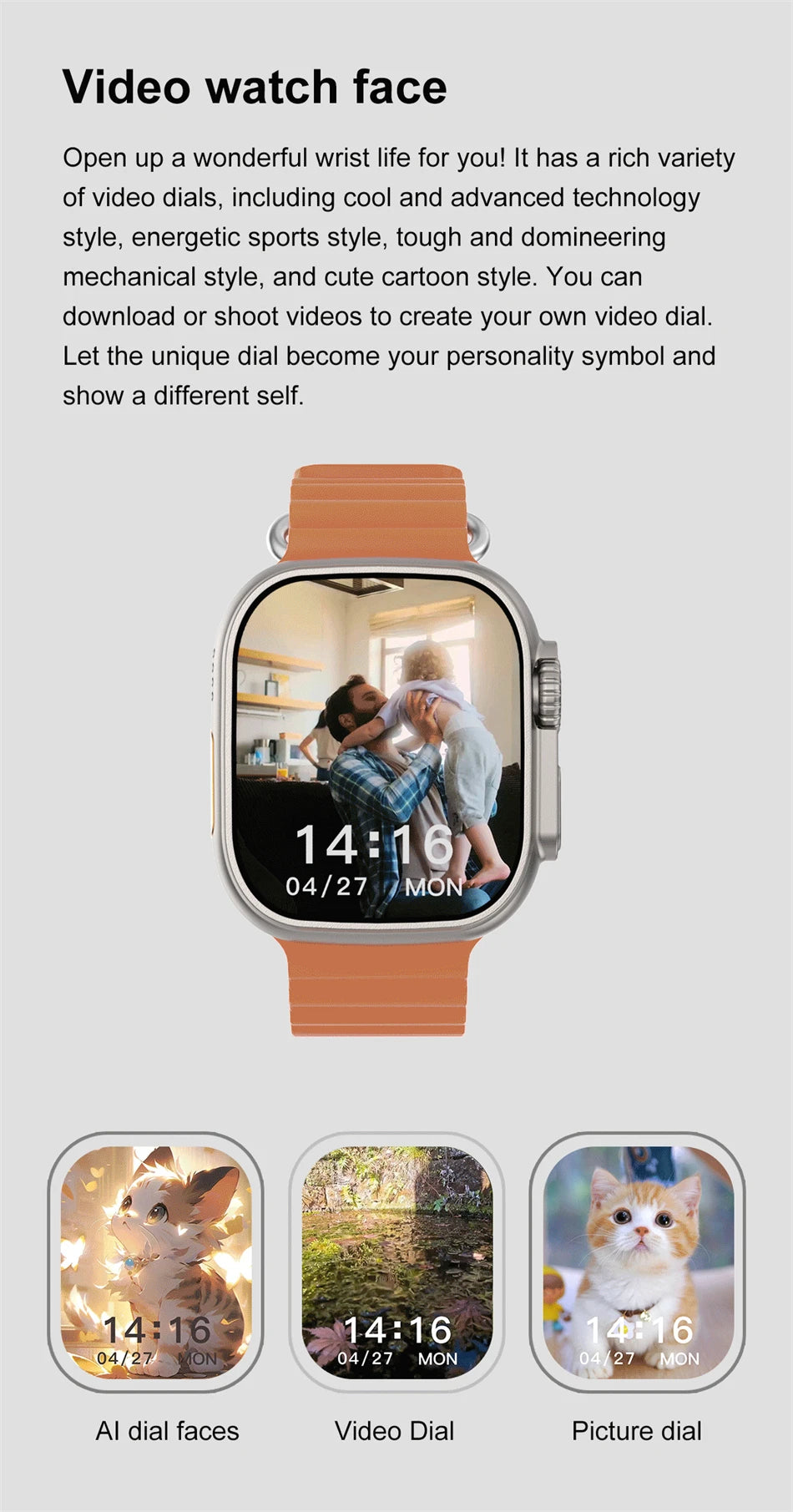 2025 DT Ultra 3 Pro Smartwatch with NFC & 32GB Memory