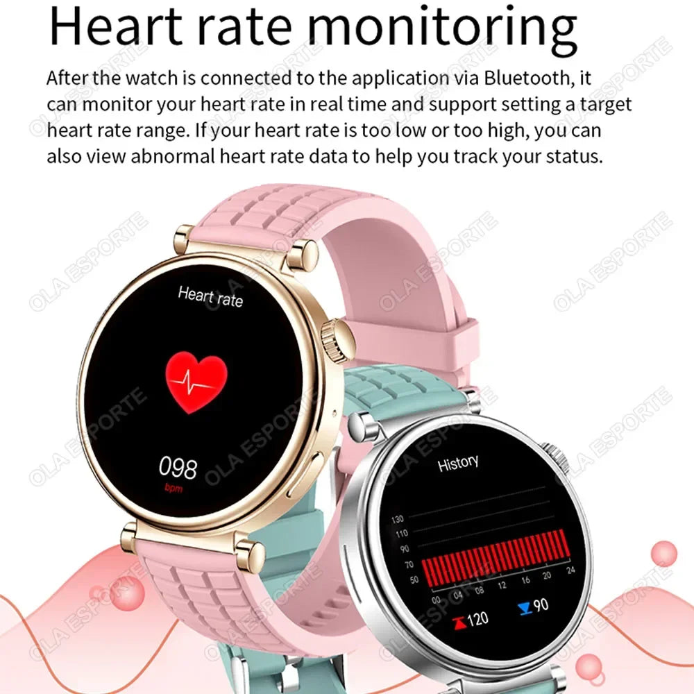 2024 NFC Smartwatch Women 1.27" AMOLED