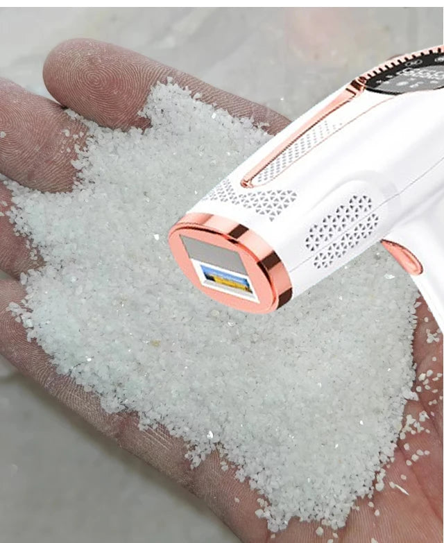 Permanent IPL Laser Hair Removal & Epilator Device