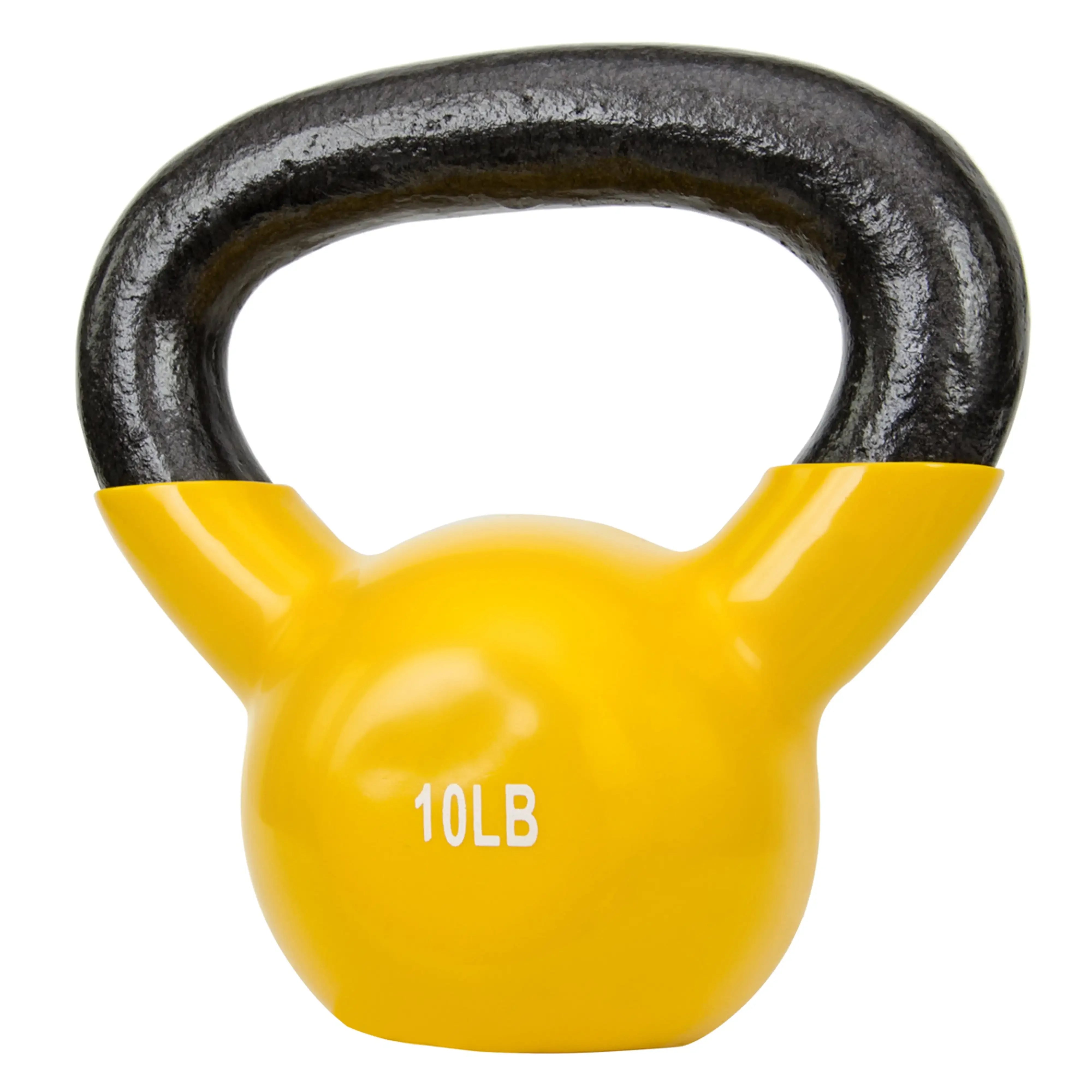 10 lb Vinyl Coated Kettlebell – Full Body Strength Trainer