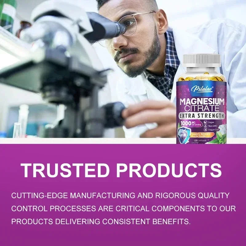 Magnesium Citrate – Muscle, Nerve & Heart Support