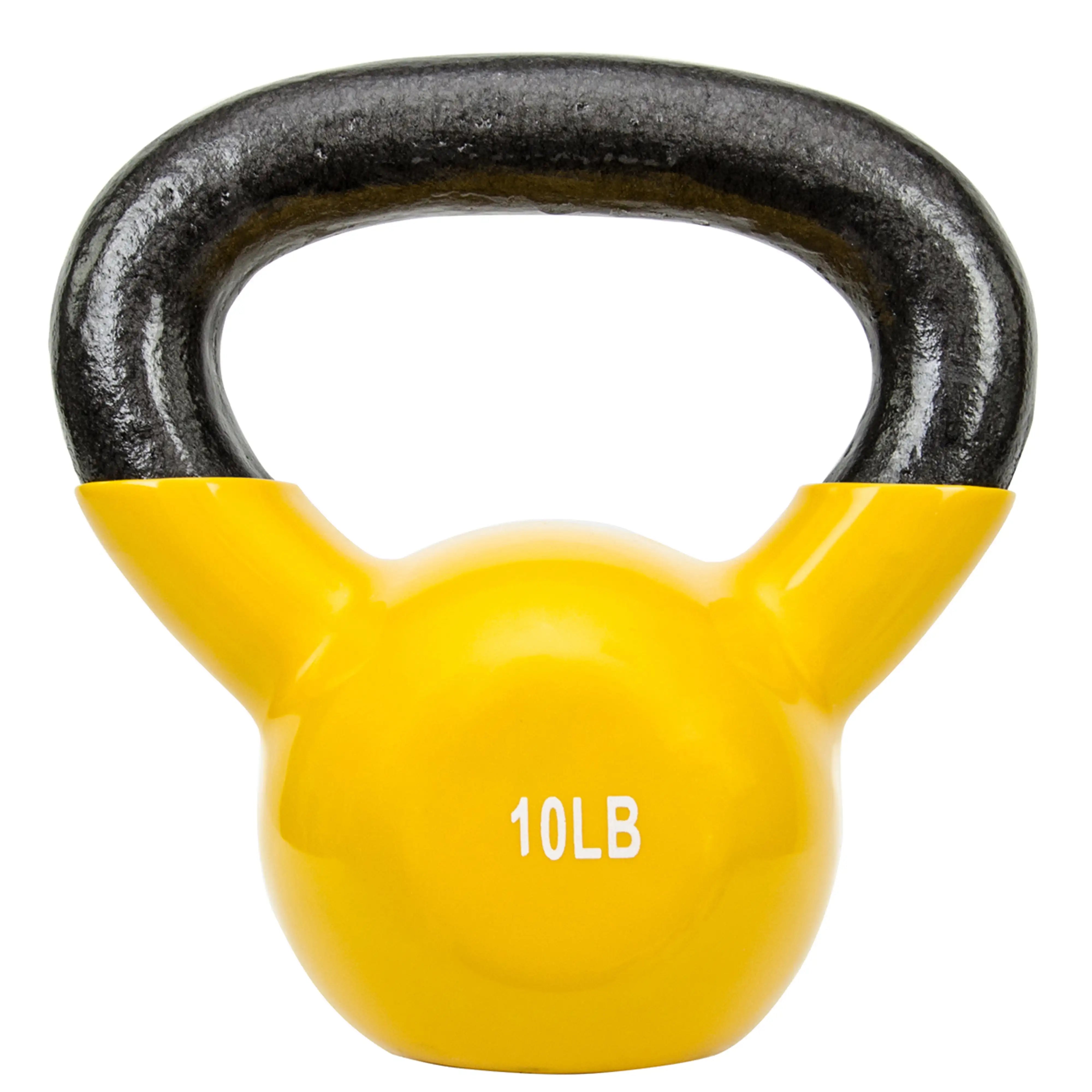 10 lb Vinyl Coated Kettlebell – Full Body Strength Trainer