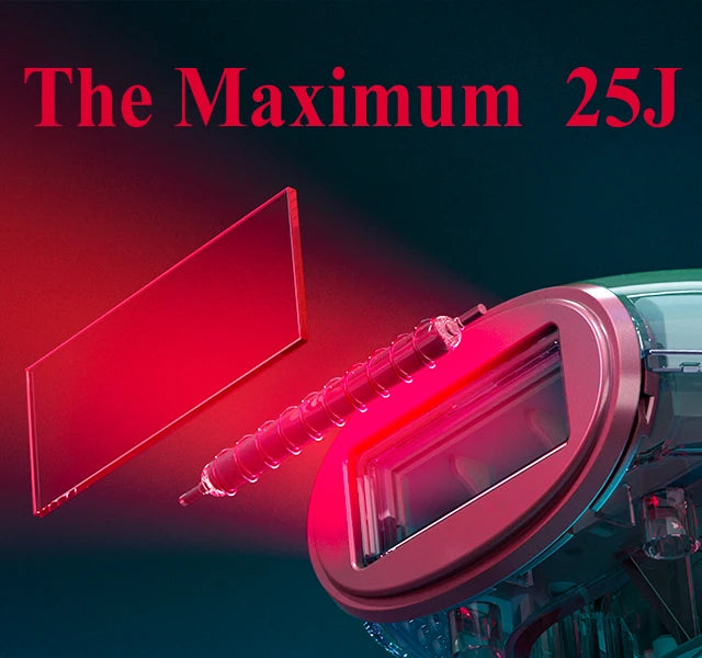 Permanent IPL Laser Hair Removal & Epilator Device