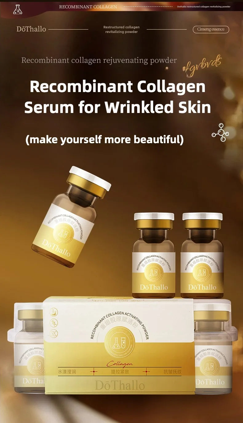 Recombinant Collagen Anti-Wrinkle Hyaluronic Acid Essence – Skin Repair & Whitening