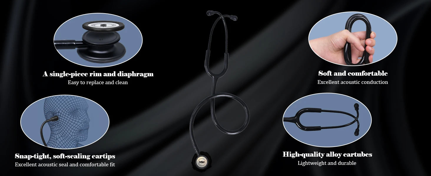 Professional Double-Sided Cardiology Stethoscope