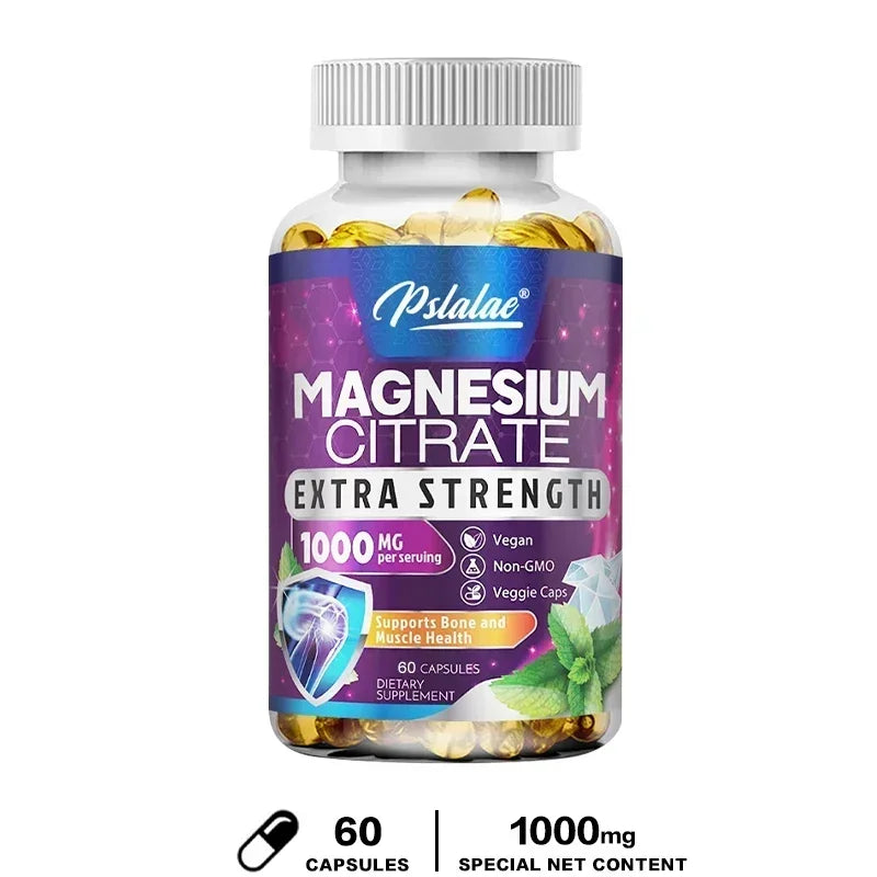 Magnesium Citrate – Muscle, Nerve & Heart Support