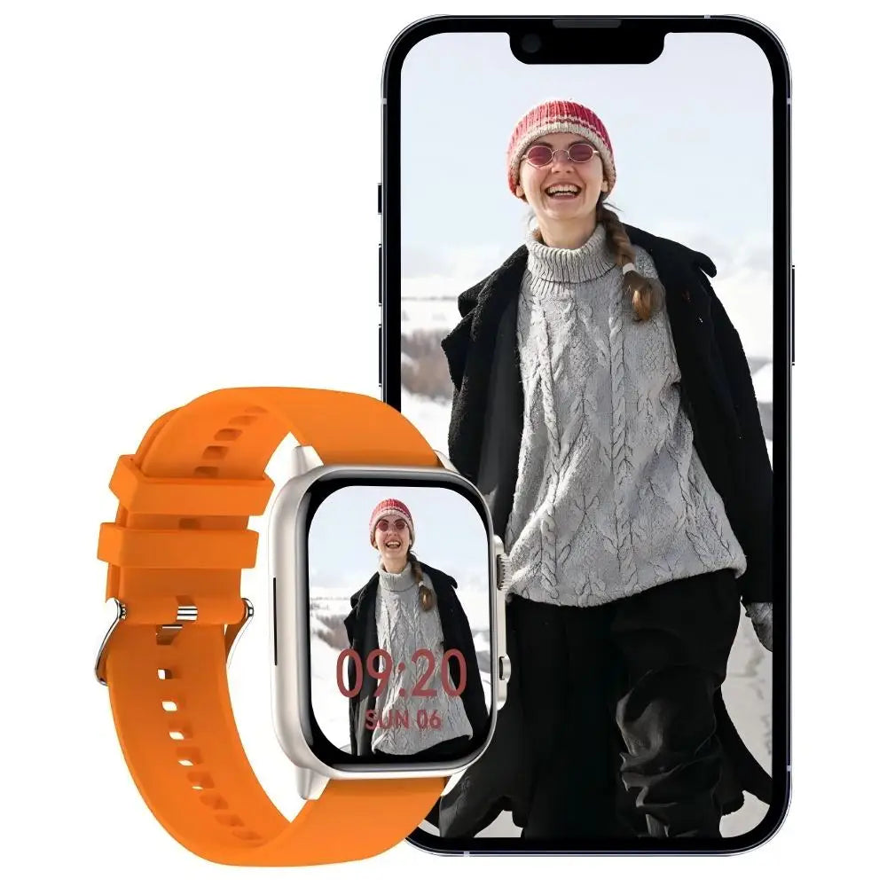 C81 Sports Smartwatch 2.0" AMOLED Bluetooth Call