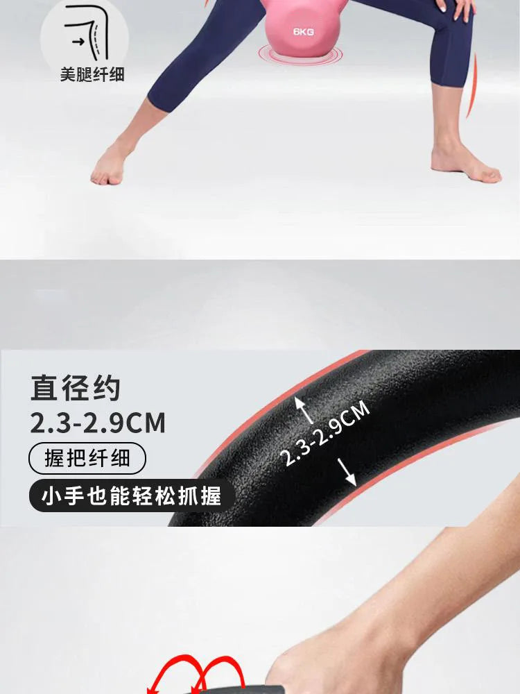 Adjustable Cast Iron Kettlebell – 4/6/8kg