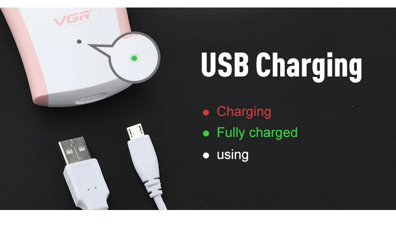 VGR 705 Rechargeable Epilator