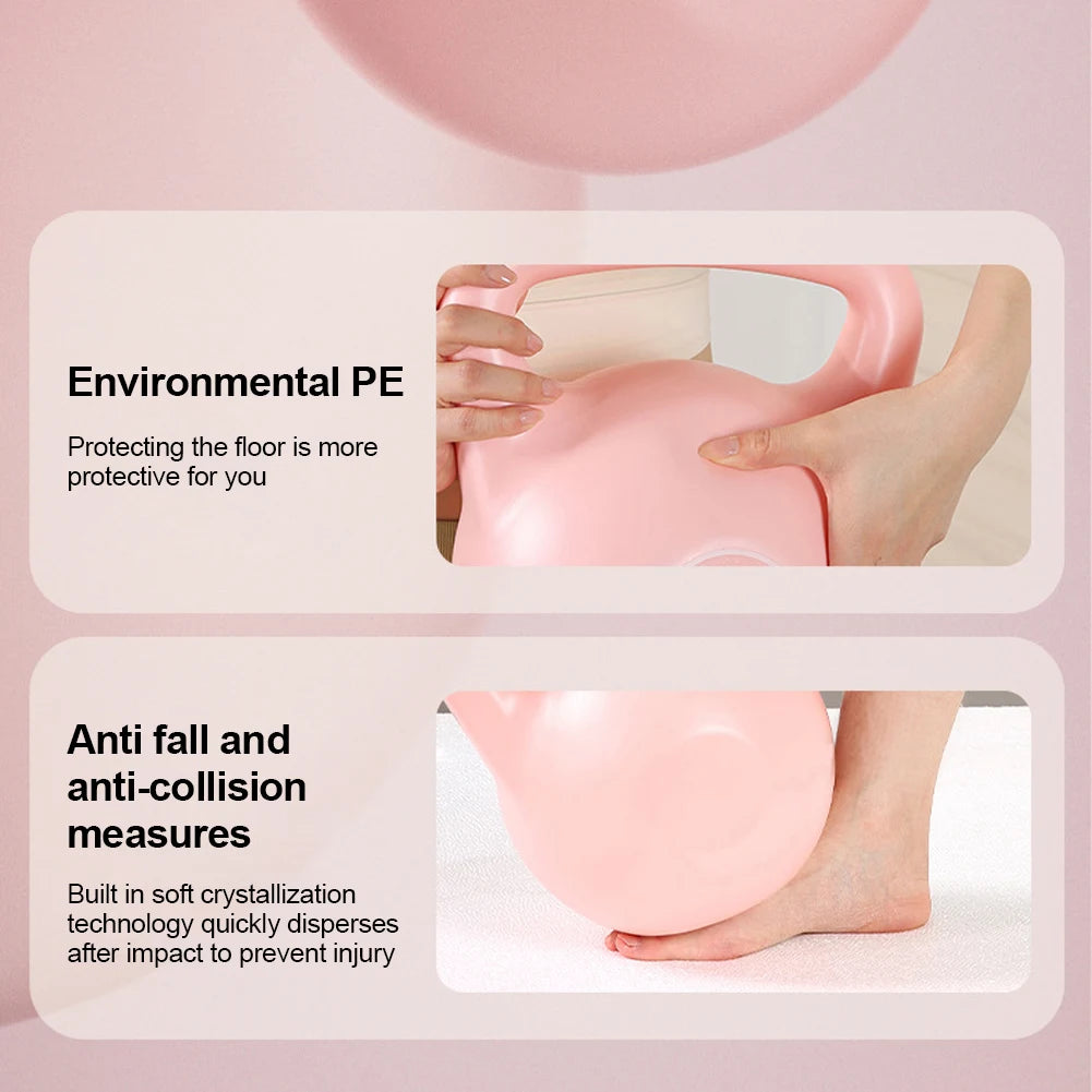 Water-Filled Soft Kettlebell – Adjustable Home Workout Weight