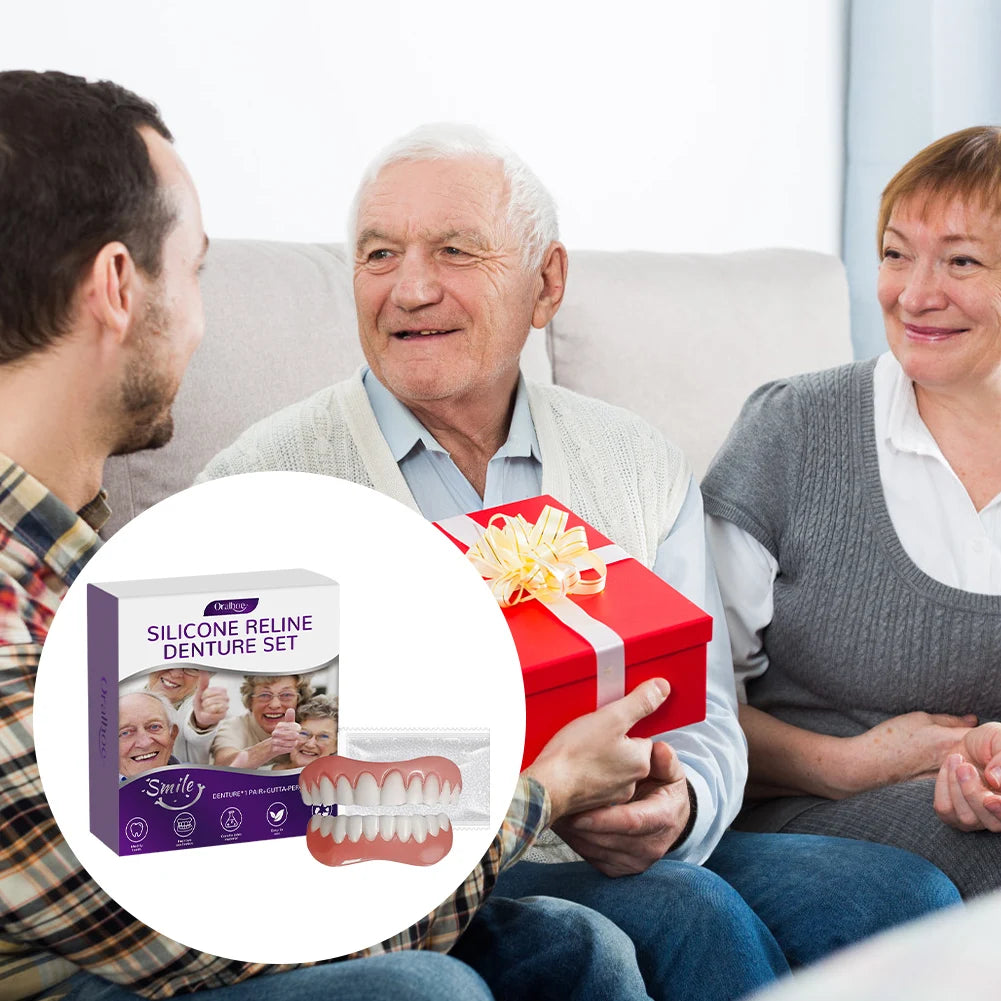 Silicone Denture Reline Kit – Upper & Lower Setn and Women