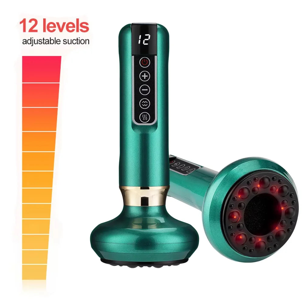 Electric Cupping Massager – Vacuum GuaSha & Anti-Cellulite Slimming Device