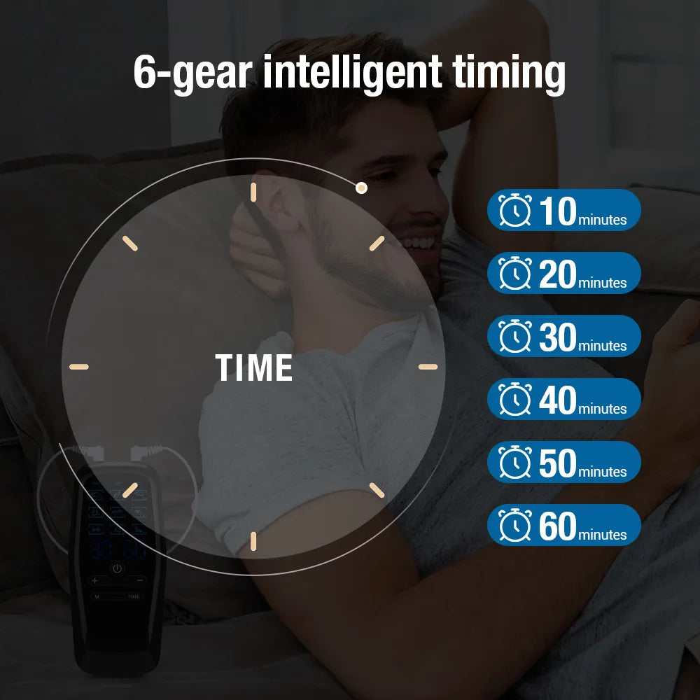 TENS & EMS Physiotherapy Machine – Digital Acupuncture Slimming Massager