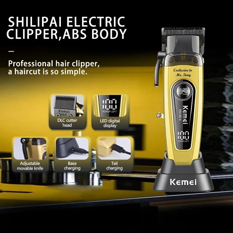 Kemei Pro Brushless Cordless Hair Clipper – 11,500 RPM