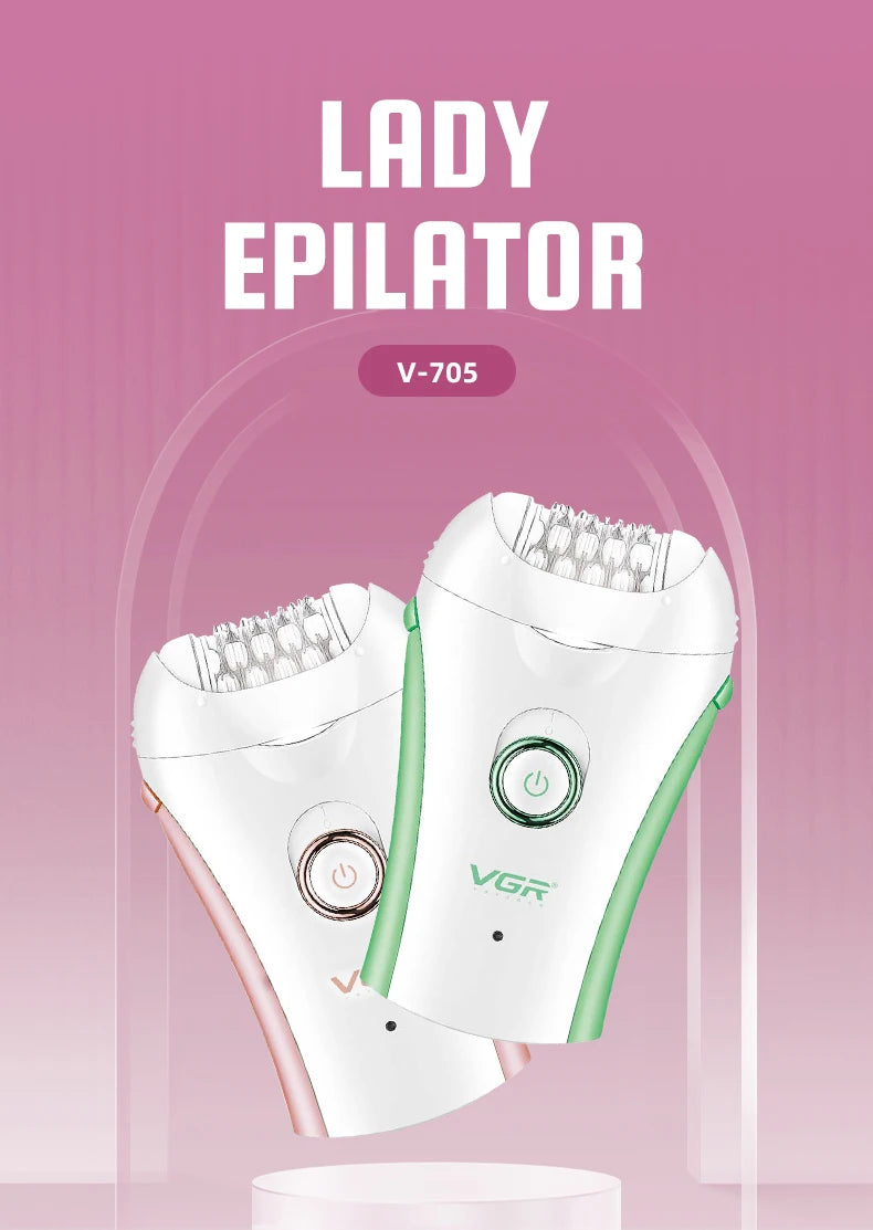 VGR 705 Rechargeable Epilator