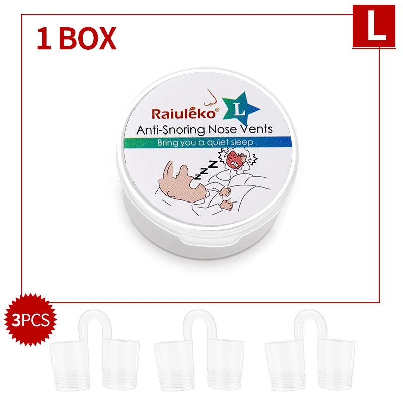 3/4PCS Professional Snore Stopper Nasal Dilators