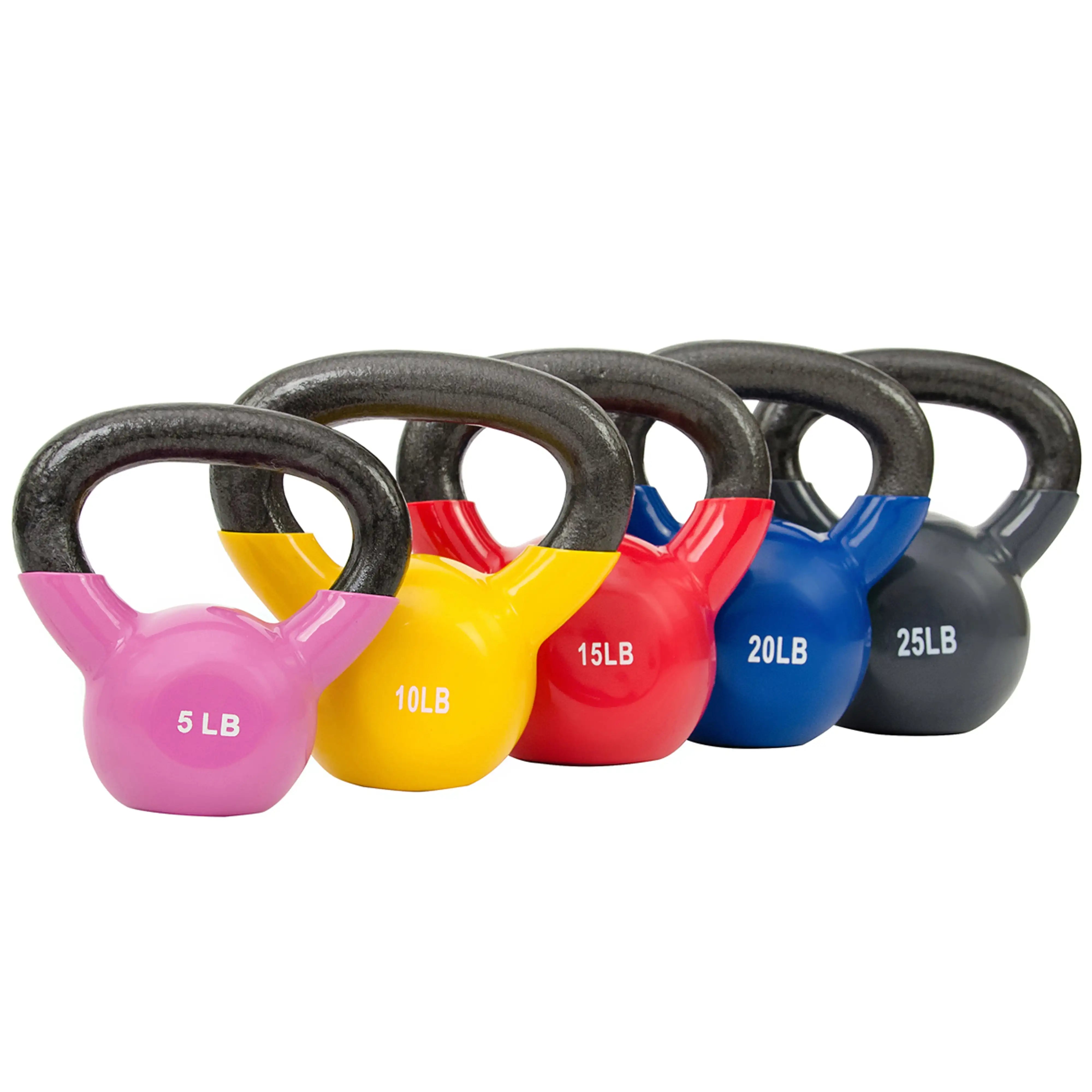 10 lb Vinyl Coated Kettlebell – Full Body Strength Trainer