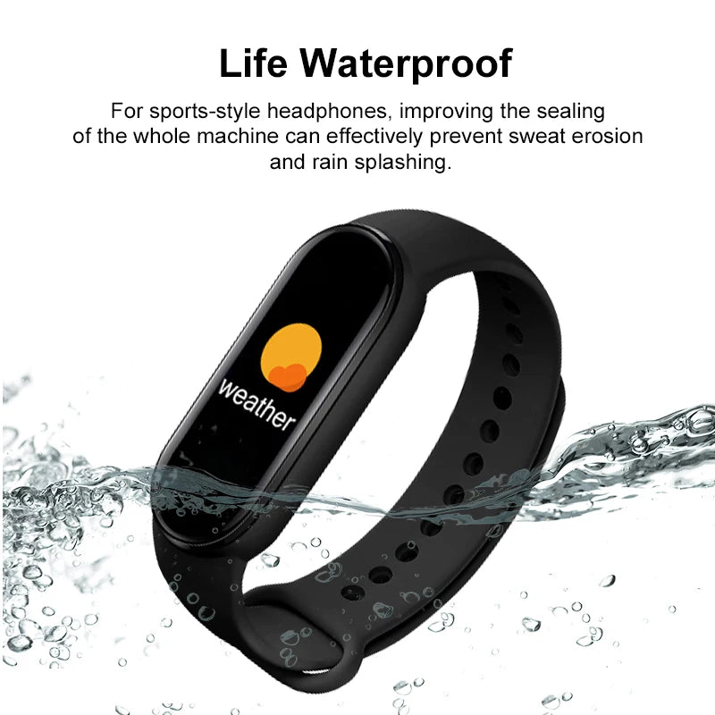 M6 Fitness Smartwatch with Health Monitoring